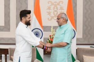 Chirag Paswan Congratulates C.P. Radhakrishnan