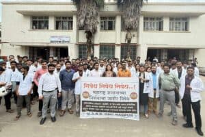 IMA Maharashtra Protest