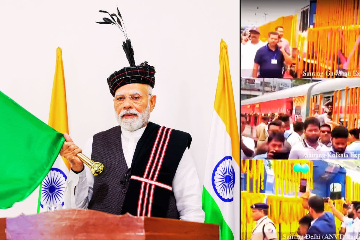 मिजोरम पहुंची भारतीय रेल, सीएम बोले ऐतिहासिक दिन, रेल मंत्री ने कहा- पूर्वोत्तर में चल रहीं 77,000 करोड़ की परियोजनाएं