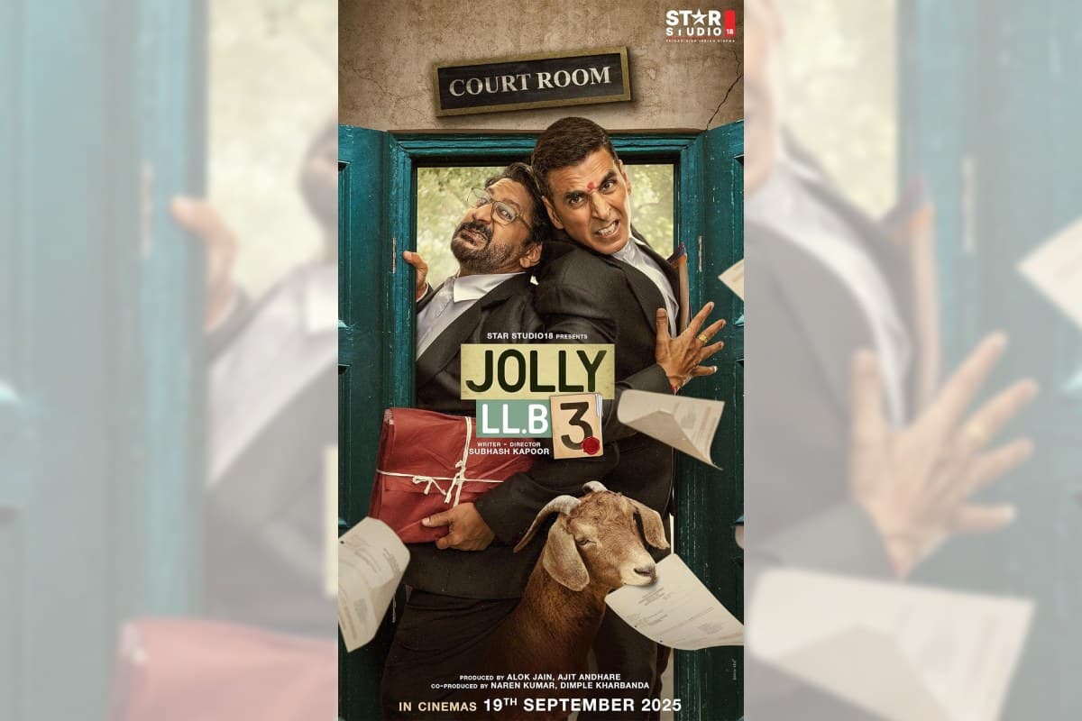 Jolly LLB 3 Box Office: अक्षय कुमार-अरशद वारसी की फिल्म की कमाई में सोमवार को 74% की गिरावट, कुल कलेक्शन ₹59 करोड़