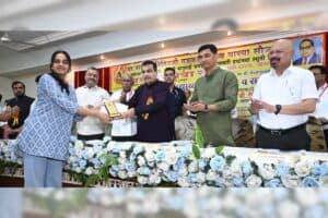 Nitin Gadkari Highlights Education, Economic, and Social Progress for Charmkar Community