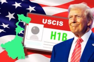 h1b visas news Donal Trump US President Indian Stuck in Bengal