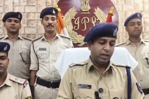 Dhanrua Police Vehicle Checking