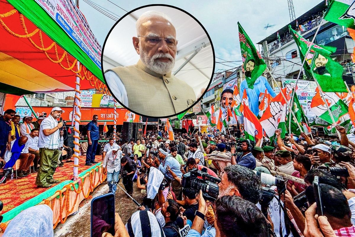 Abuse to PM Modi in Rahul Gandhi Rally