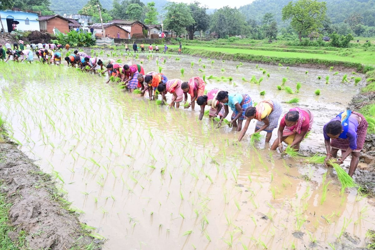 Hemant Soren: नेमरा में ताजा हुई बचपन की यादें, किसानों से मिले 3 Hemant Soren in Nemra Village Farmers