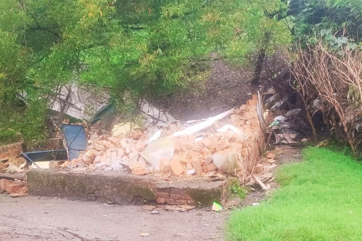 Landslide in Dhanbad Jharkhand
