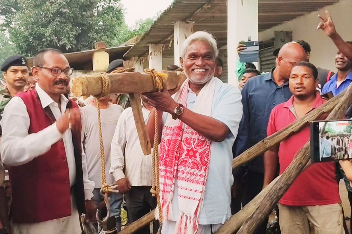 RIMS-2 Protest News Champai Soren Ranchi Jharkhand