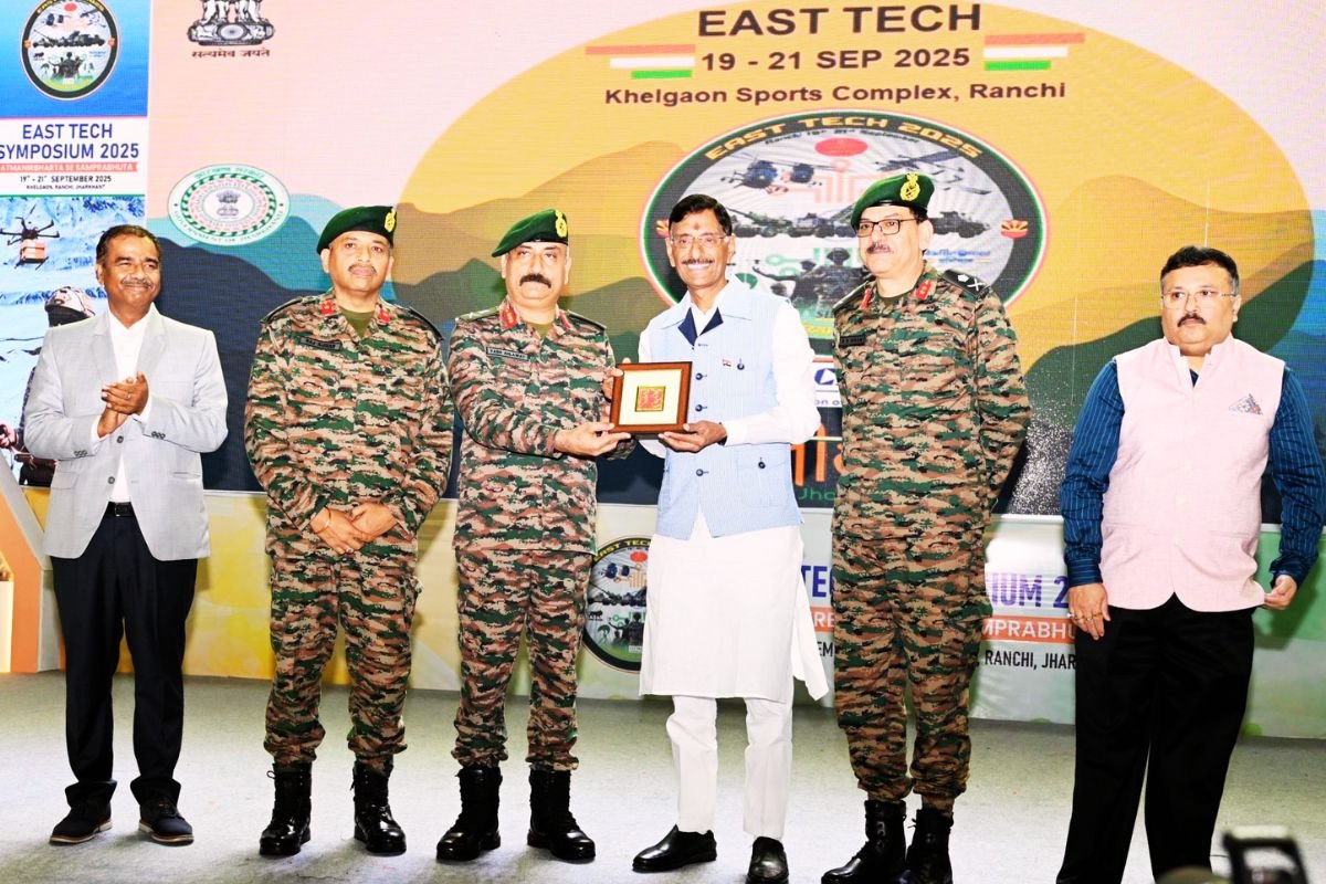 East Tech 2025 Ranchi Concludes Jharkhand News Today Indian Army