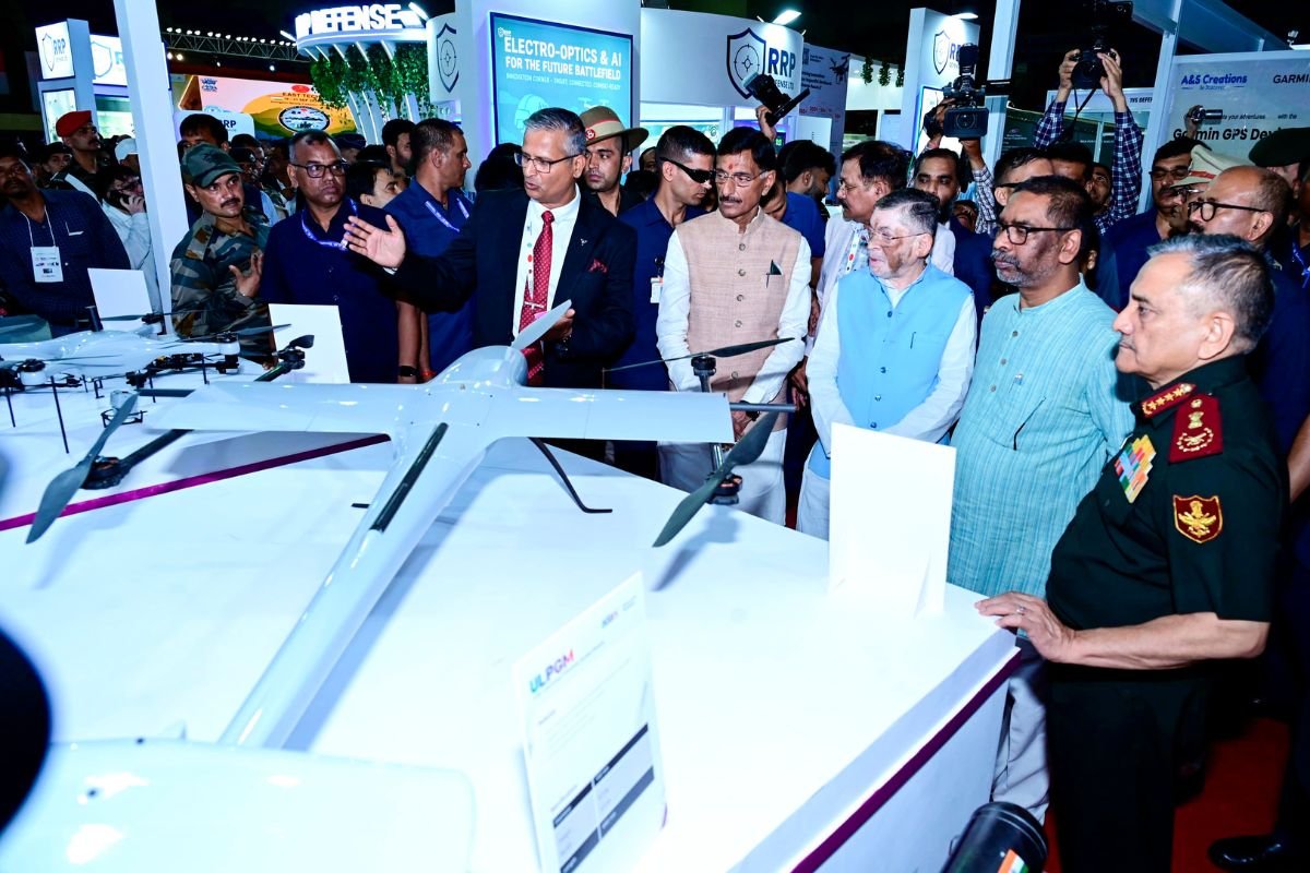 East Tech 2025 Symposium Ranchi Jharkhand khelgaon defence expo CDS Anil Chouhan