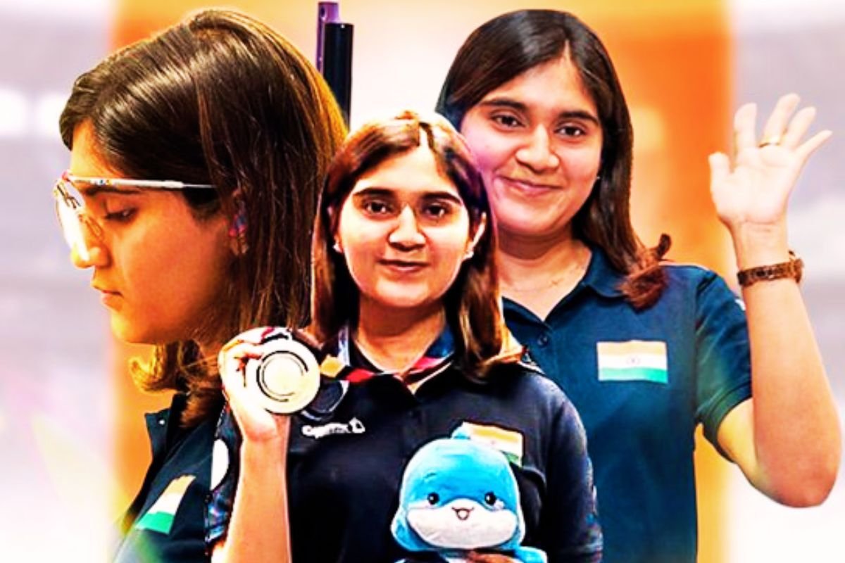 Esha Singh Strikes Gold in 10m Air Pistol event at ISSF World Cup in Ningbo China