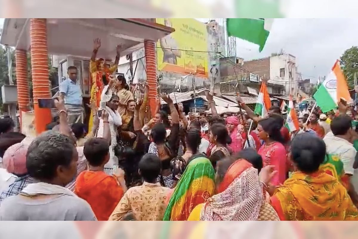 Kinner leader Maya Rani enters electoral battle with massive rally