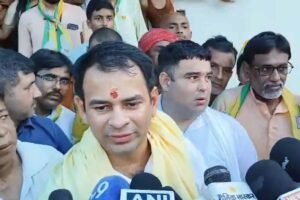 तेज प्रताप यादव ने मुख्यमंत्री नीतीश कुमार के खिलाफ कानूनी कार्रवाई की मांग उठाई, महिलाओं पर टिप्पणी को लेकर घेरा