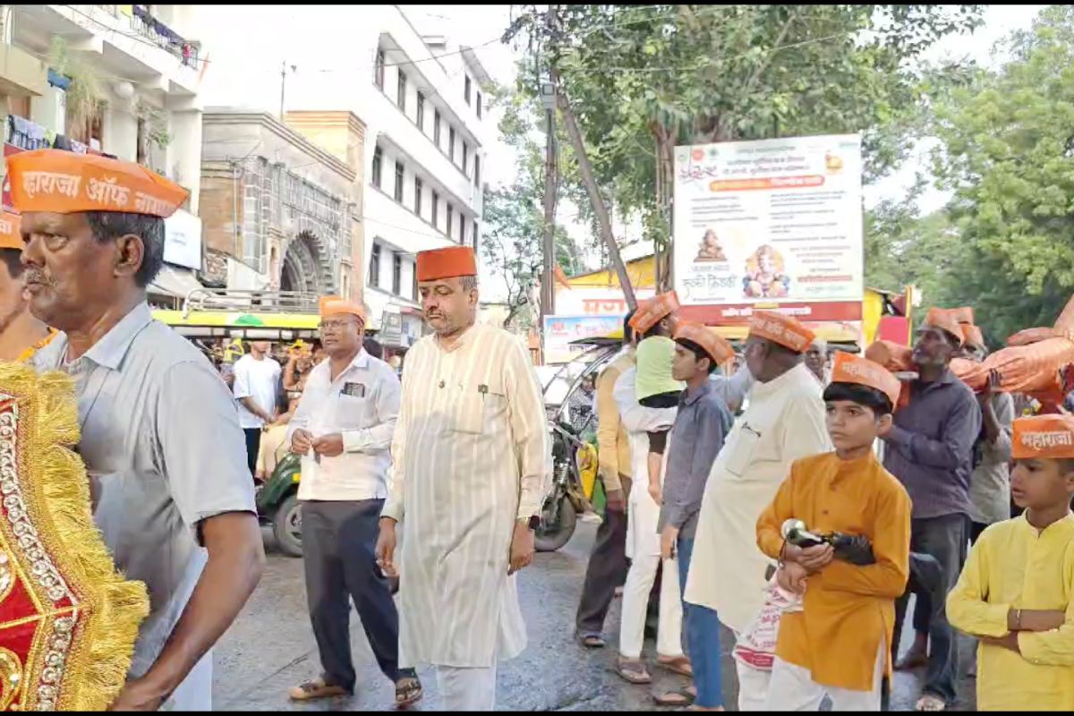 Nagpur Bhosle Palace Ganeshotsav News