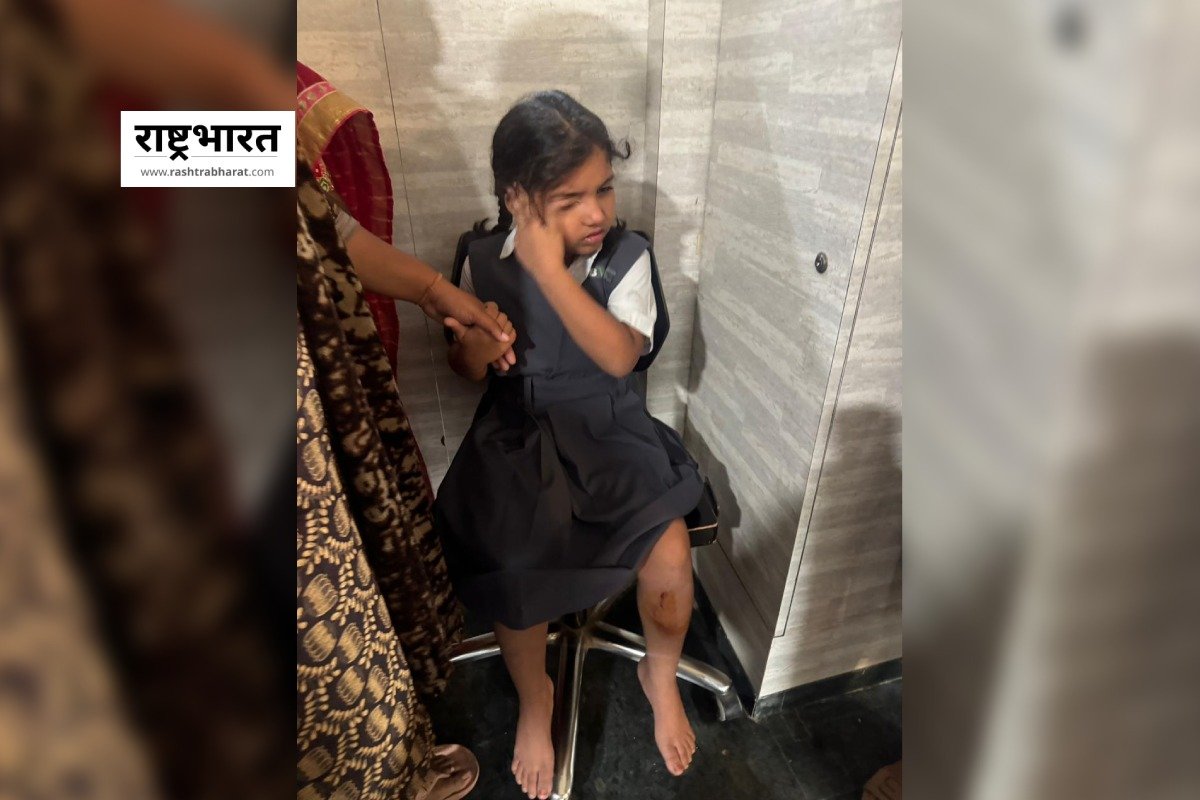 Nagpur Mankapur Chowk School Bus Accident