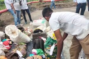 नागपुर पुलिस ने बड़े एन्टी-ड्रग ऑपरेशन में 272 किलो नशीले पदार्थ नष्ट किए