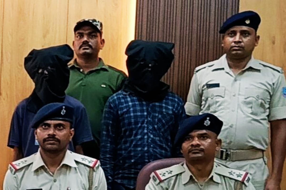 Naxal News Jharkhand 2 CPI Maoist Arrest in West Singhbhum Police