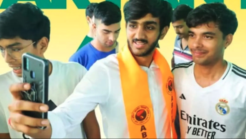 DUSU Election 2025: ABVP उम्मीदवार Aryan Maan भारी बढ़त के साथ बने अध्यक्ष पद के दावेदार 2 Delhi: Hansraj College Graduate Aryan Maan