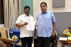 उत्तराखंड सड़क निर्माण में देरी: एआईसीसी निरीक्षक ने नितिन गडकरी से लालढांग–चिल्लरखाल और रामनगर–कांडी मार्ग पर तेजी लाने की मांग की