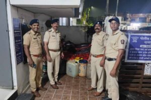 वाठोड़ा पुलिस की बड़ी कार्रवाई: नागपुर में अवैध डीज़ल भंडारण पकड़ा गया, 1025 लीटर ज़ब्त
