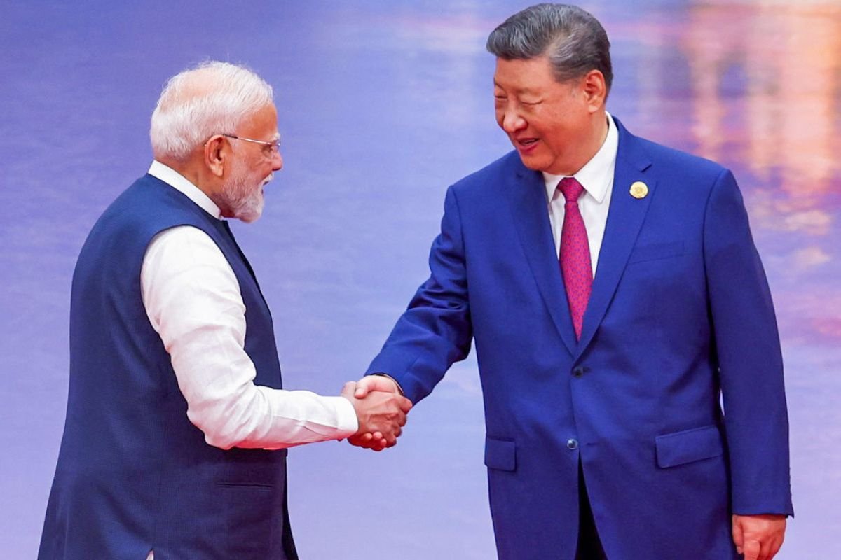 Modi Xi Meeting: टैरिफ वॉर से मुकाबले को तैयार भारत और चीन, मोदी-शी चिनफिंग ने लिया संकल्प 2 modi xi meeting to tackle tariff war