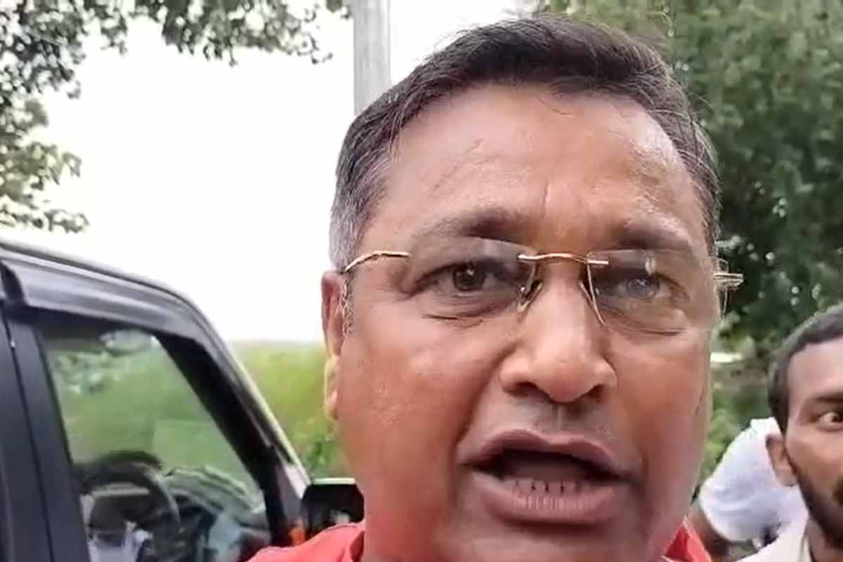 Begusarai Hospital Bhoomipujan Clash