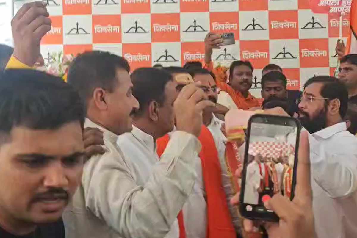 Bhaurao Patil Goregaonkar joins Shiv Sena