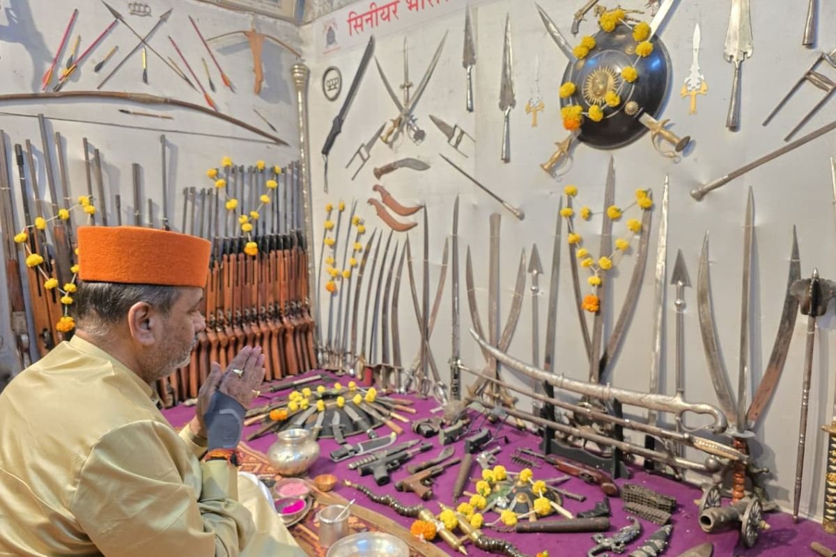 Bhosle Palace Navami Pujan Ceremony in Nagpur – Cultural Heritage Celebration