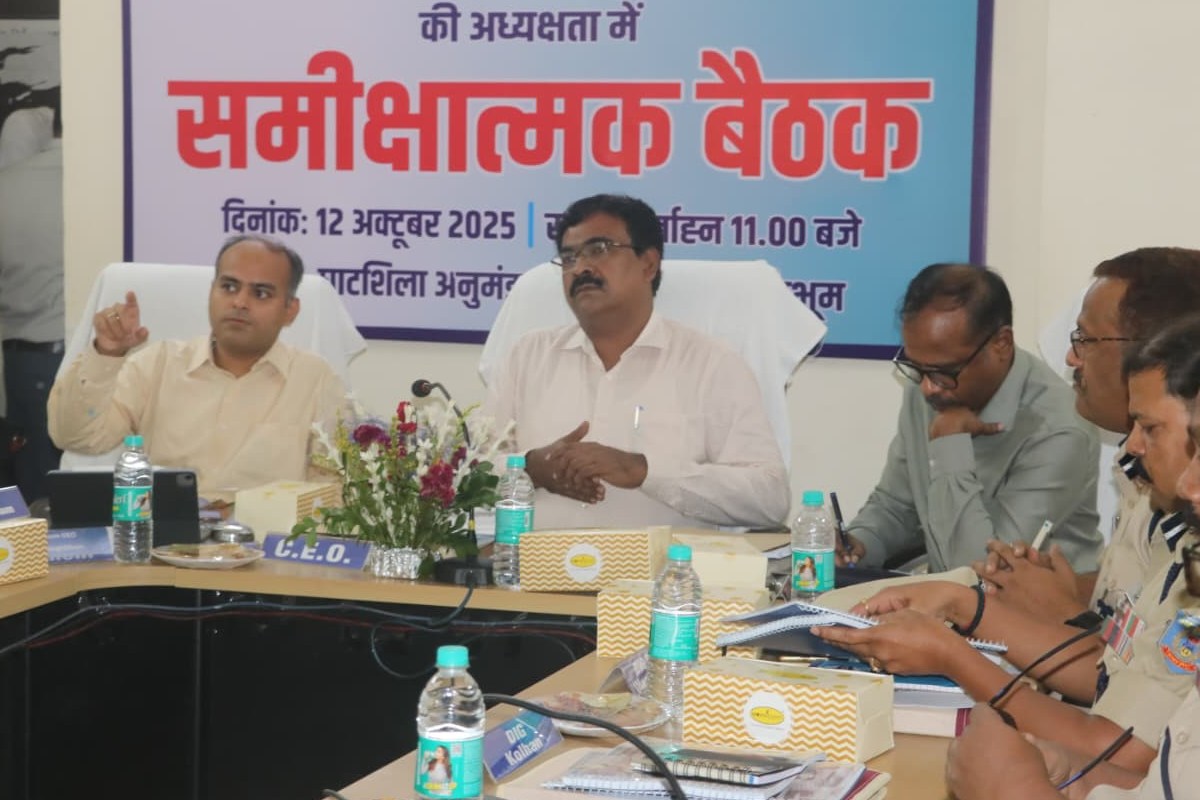 Ghatsila Bye Election 2025: Chief Electoral Officer K. Ravi Kumar Reviews Poll Preparedness