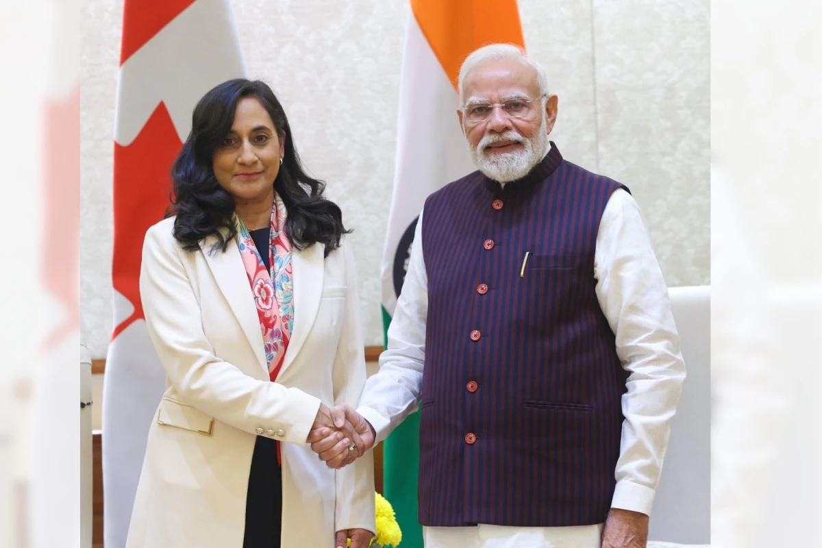 प्रधानमंत्री नरेंद्र मोदी ने कनाडा की विदेश मंत्री अनीता आनंद से की मुलाकात, व्यापार और प्रौद्योगिकी सहयोग को लेकर हुई अहम चर्चा 2 PM Modi Meets Canada Foreign Minister Anita Anand