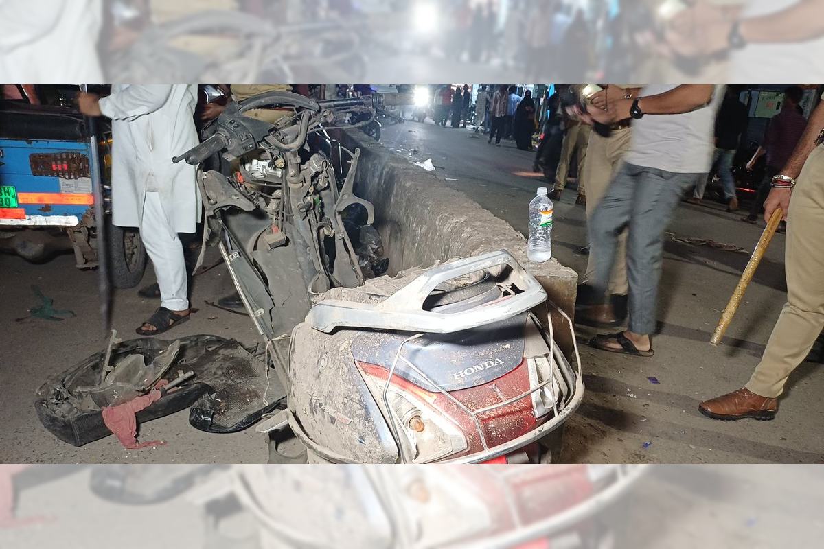 Kanpur Scooter Blast – कानपुर में मस्जिद के पास दो स्कूटी में जोरदार धमाका, आठ घायल