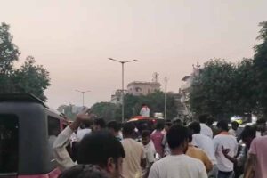 करगर विधानसभा में रितेश पांडे ने भरा नामांकन, समर्थकों ने किया जोशपूर्ण स्वागत