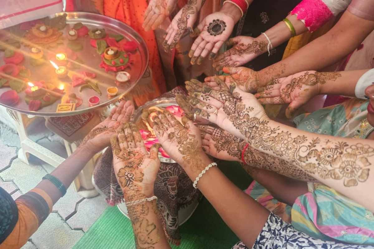‘मेहंदी के रंगों में खिल उठा नागपुर मेहंदी महोत्सव : महिलाओं का उत्साह और रचनात्मकता का जश्न’ 2 Mehendi Festival Nagpur