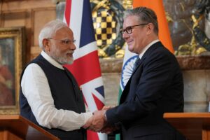 प्रधानमंत्री मोदी और ब्रिटेन के पीएम की मुंबई में बैठक, भारत-यूके रणनीतिक सहयोग को बढ़ावा