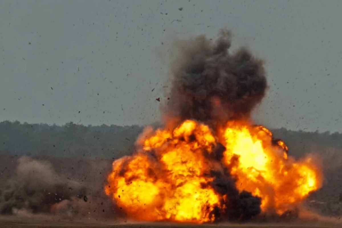 Pressure Bomb Blast in Bijapur