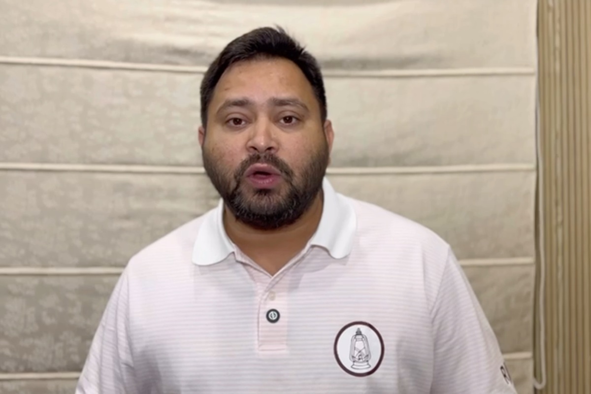 Tejashwi Yadav condemns the shocking incident of shoe thrown at the CJI in Supreme Court, says “It’s not just an insult to the Chief Justice, it’s an attack on the Constitution and Baba Saheb Ambedkar.”