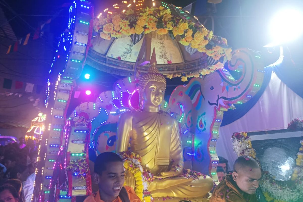 Thailand Buddha Statue Reinstallation: नागपुर में महाप्रजापति गौतमी बुद्ध विहार में हुआ भव्य कार्यक्रम
