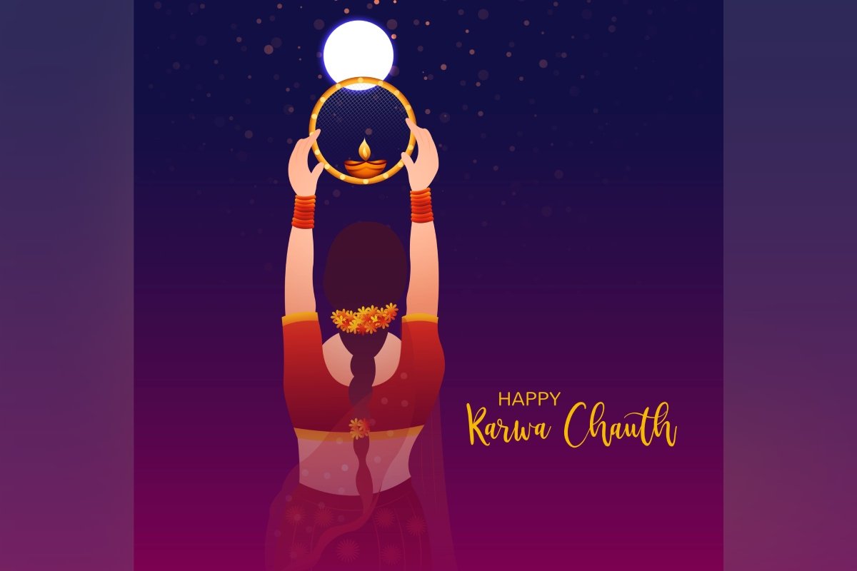 Karwa Chauth 2025 Moonrise Time in Delhi-NCR – चांद दर्शन और पूजा मुहूर्त