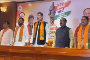 कांग्रेस ने लौहपुरूष सरदार वल्लभभाई पटेल को भुलाया: भाजपा प्रदेशाध्यक्ष किरण देव